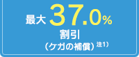 最大37.0％割引